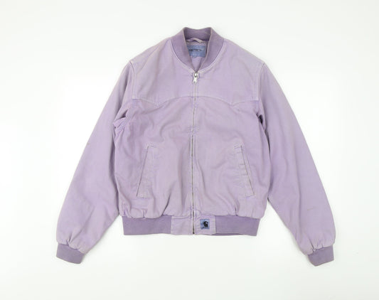 Carhartt Women's Purple Bomber Jacket, Size S