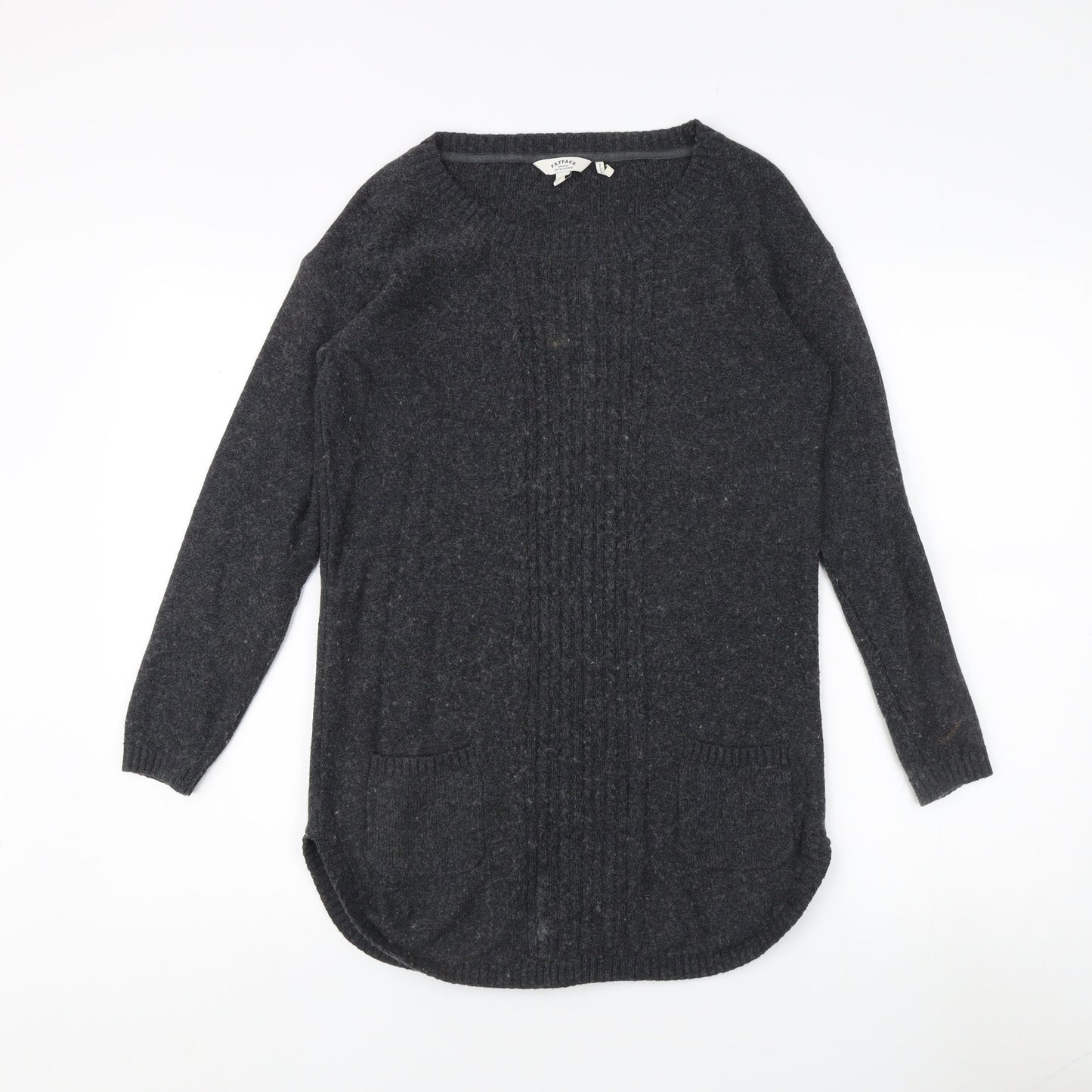 FatFace Women's Black Pullover Jumper Size 6