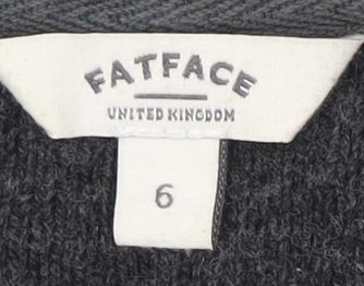 FatFace Women's Black Pullover Jumper Size 6