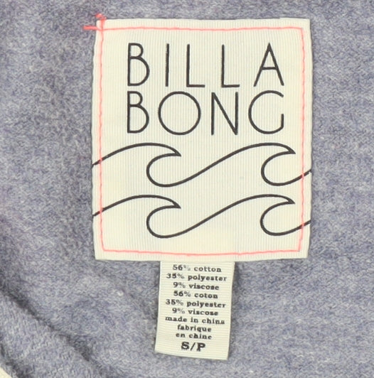 Billabong Women's Multicoloured Full Zip Hoodie S