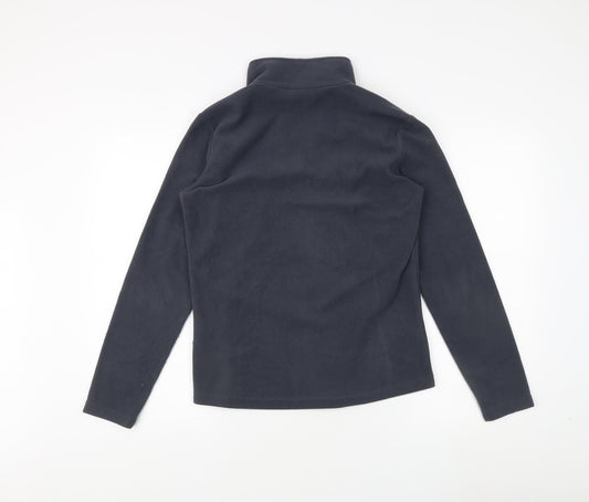 Jack Wolfskin Unisex Blue Fleece Sweatshirt M