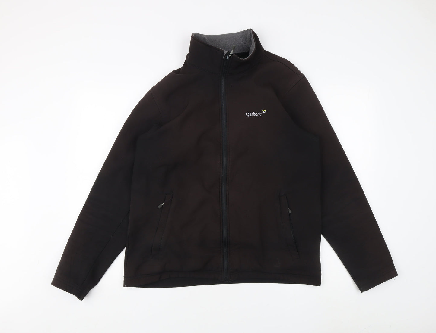 Gelert Men's Black Regular Fit Softshell Jacket L