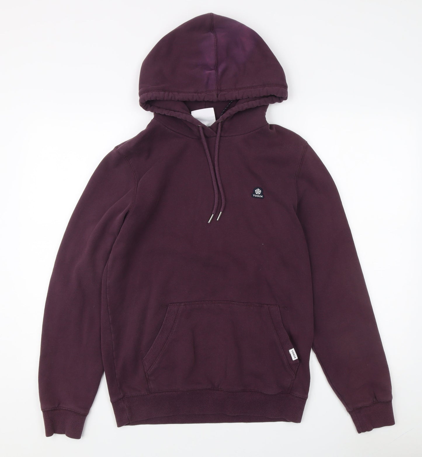 TOG24 Unisex Purple Pullover Hoodie S, Autumn-Winter Style