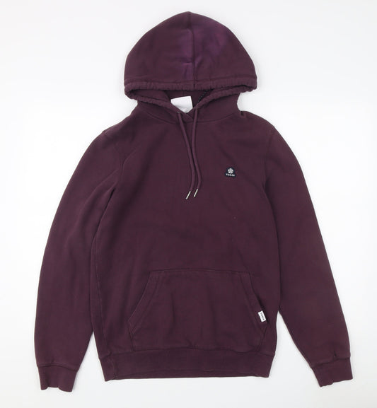 TOG24 Unisex Purple Pullover Hoodie S, Autumn-Winter Style