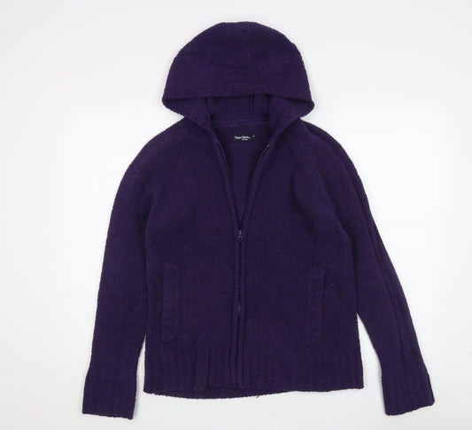 Peter Storm Women's Purple Full Zip Hoodie Size 12