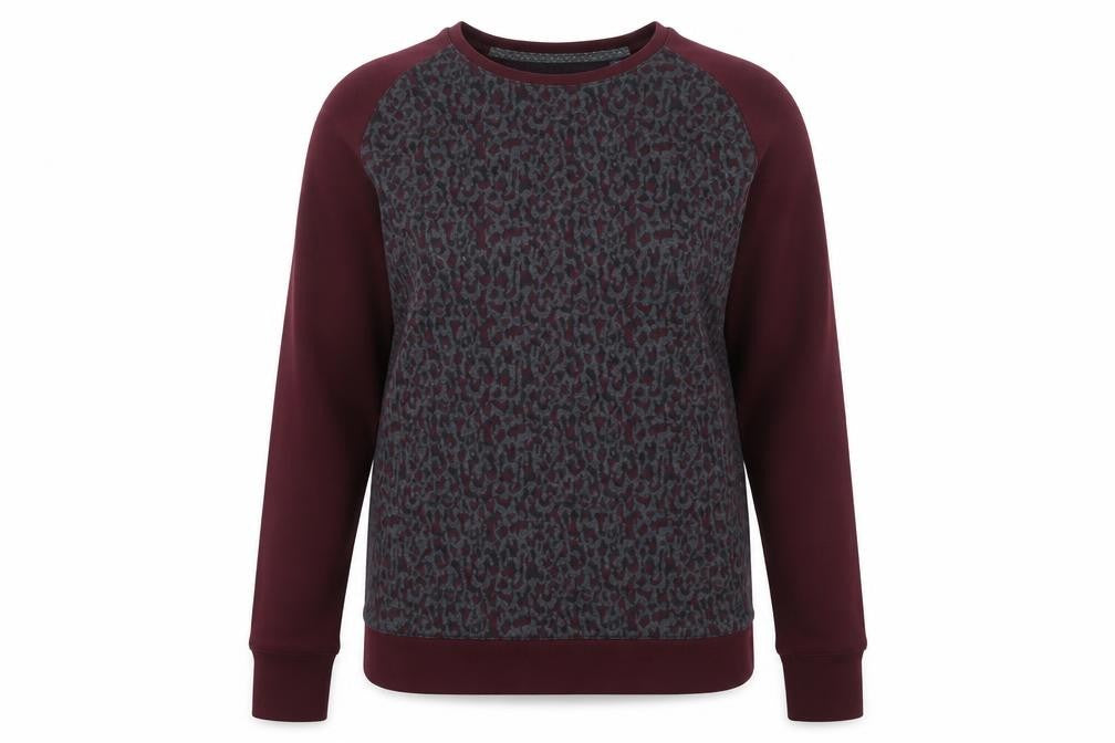 Womens UK XS Regular Ted Baker Multicoloured Pullover Sweatshirt