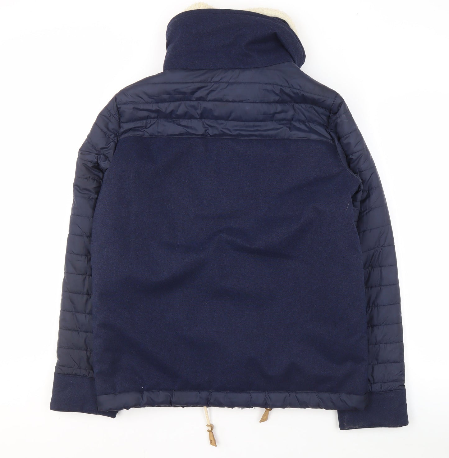 Roxy Men's Blue Puffer Jacket L Size Casual Style