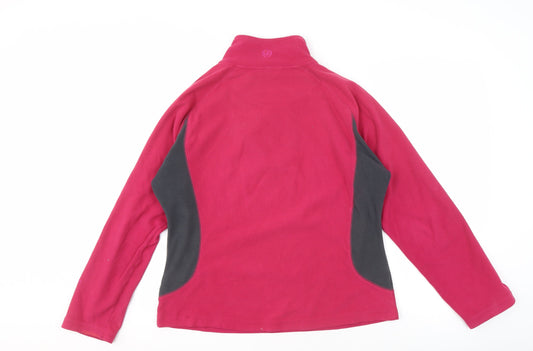 Peter Storm Women's Red Fleece Sweatshirt Size 14