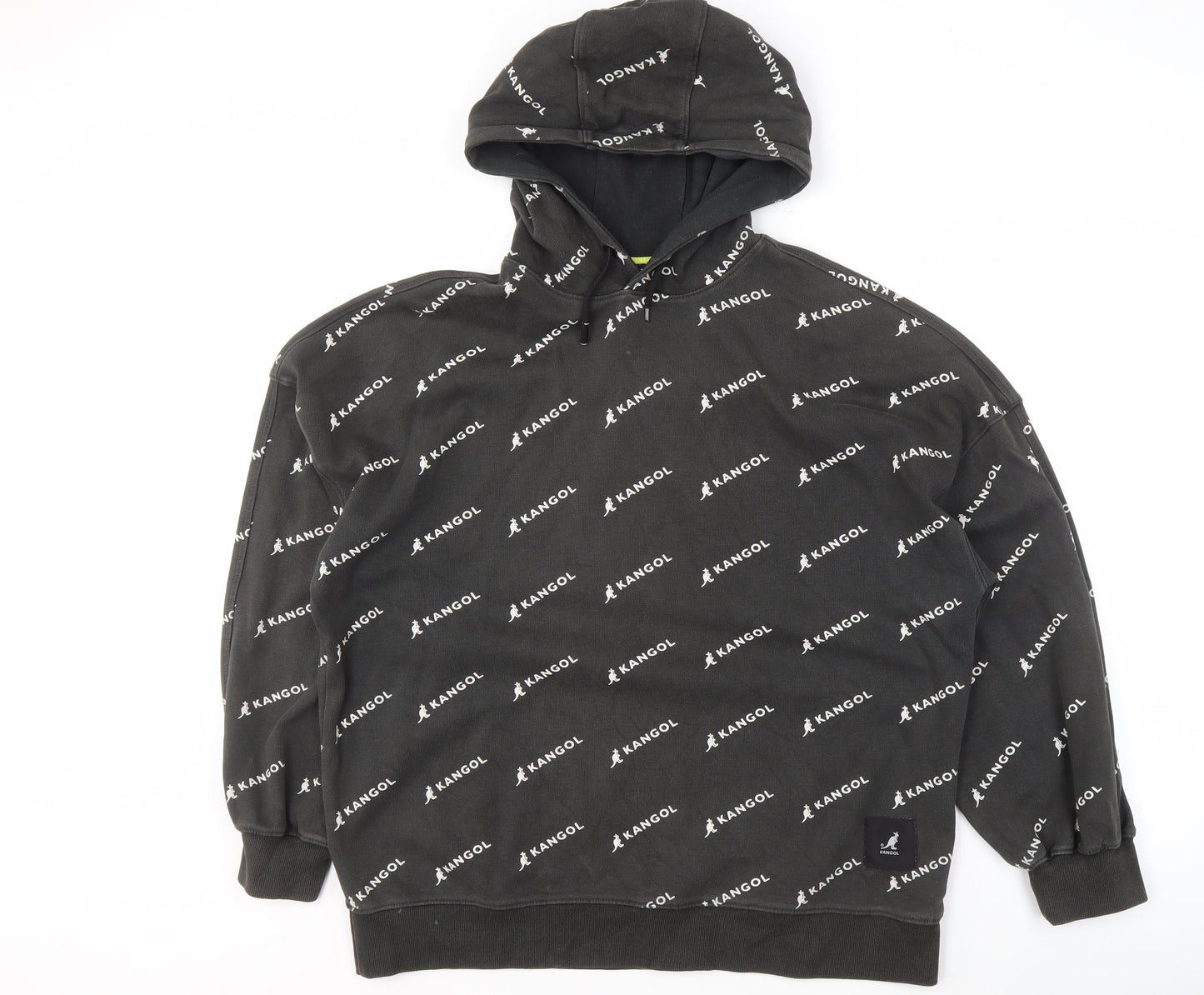 Kangol Women's Black Pullover Hoodie, Size 10