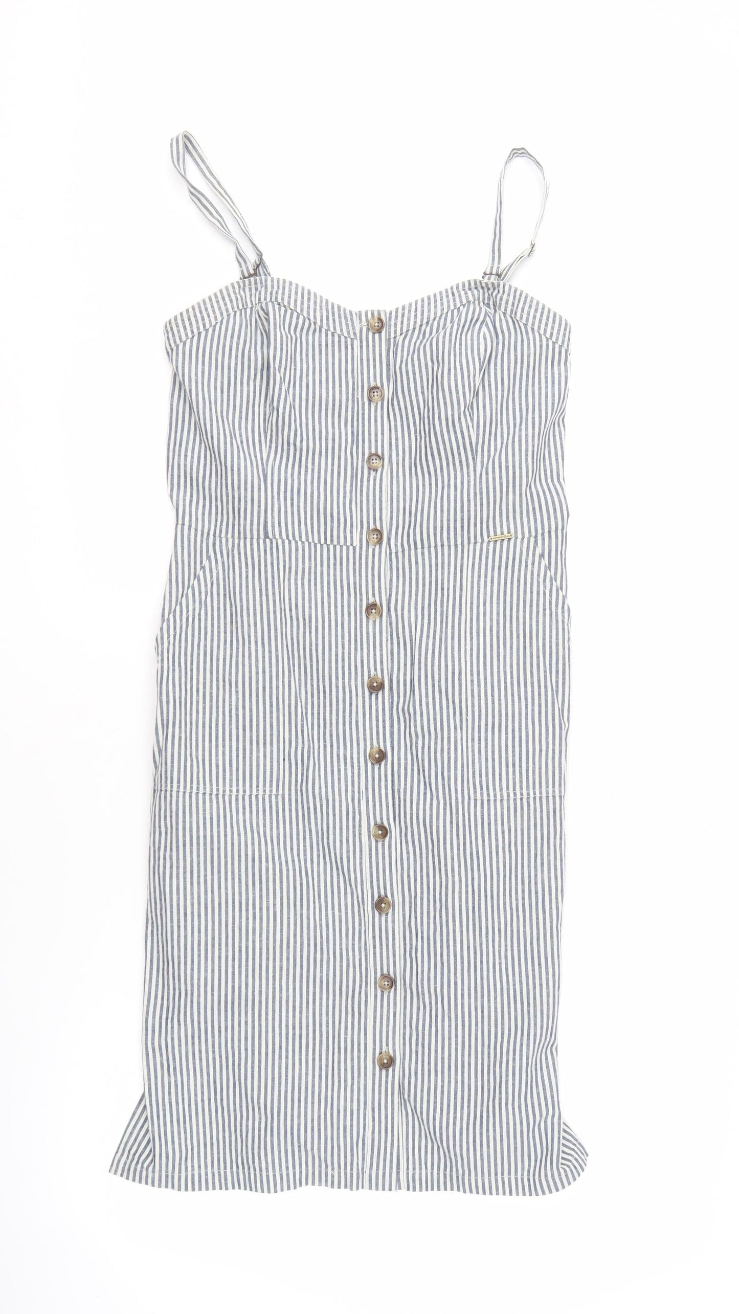 Superdry Women's Striped Dress, Size 10, Summer Ready
