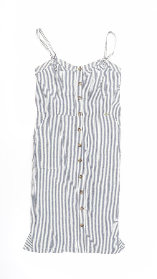 Superdry Women's Striped Dress, Size 10, Summer Ready