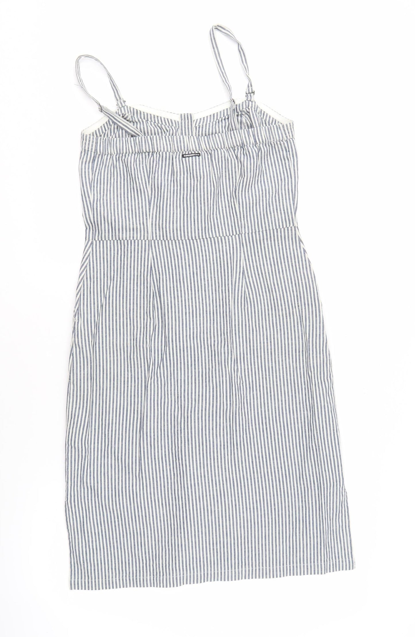 Superdry Women's Striped Dress, Size 10, Summer Ready
