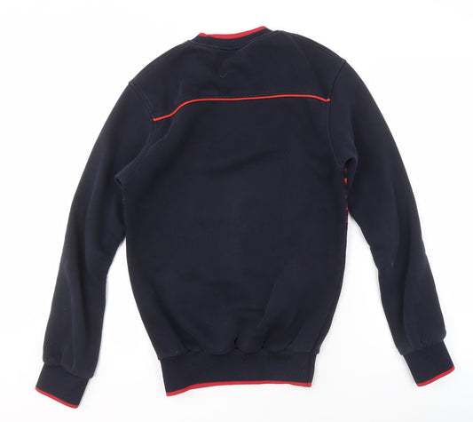 Lacoste Men's Black M Graphic Print Pullover Sweatshirt