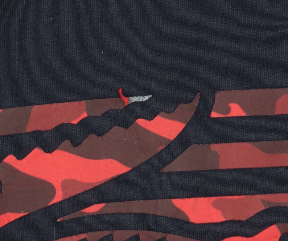 Lacoste Men's Black M Graphic Print Pullover Sweatshirt