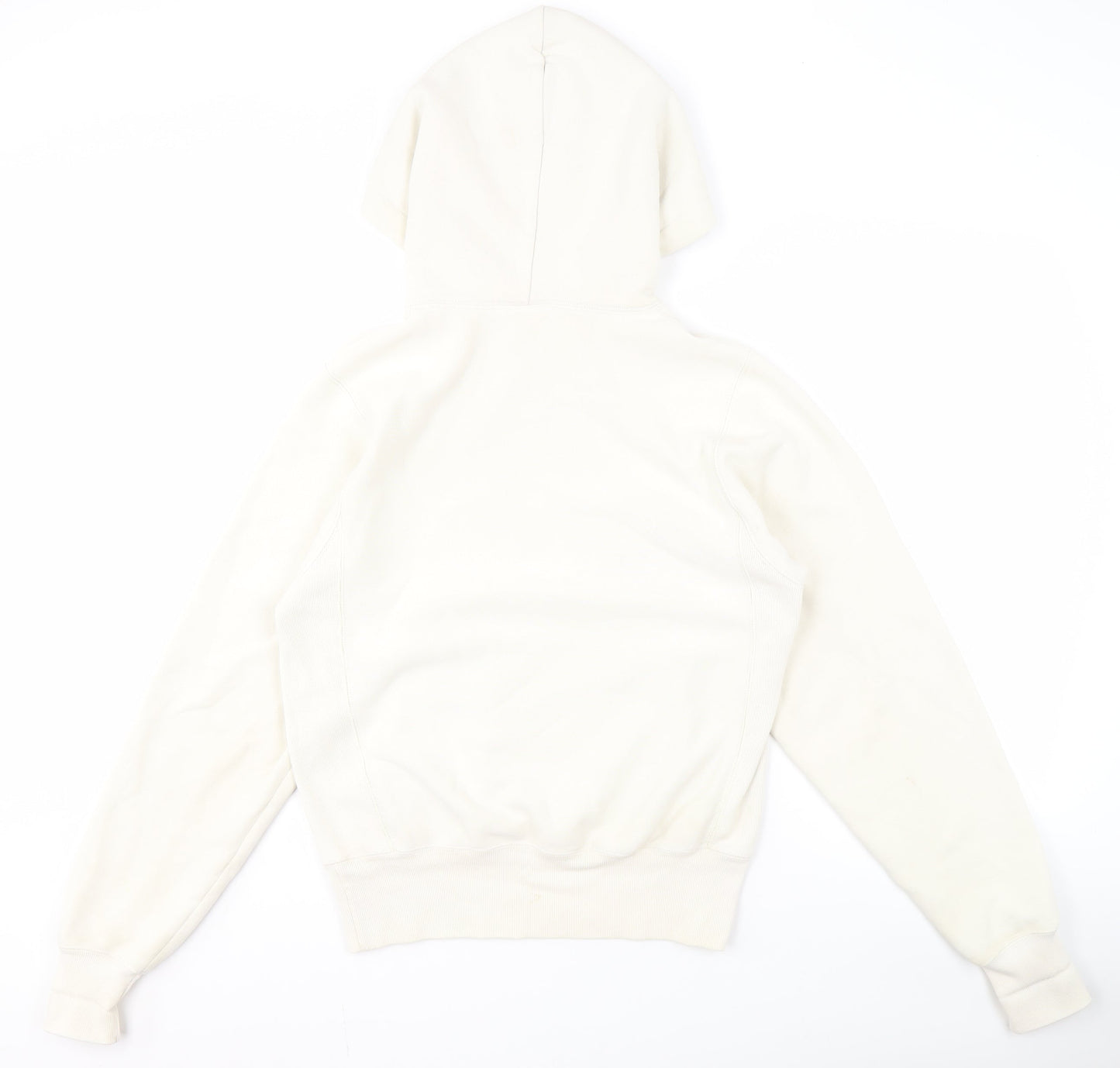 Champion Men's XS White Pullover Hoodie with Logo