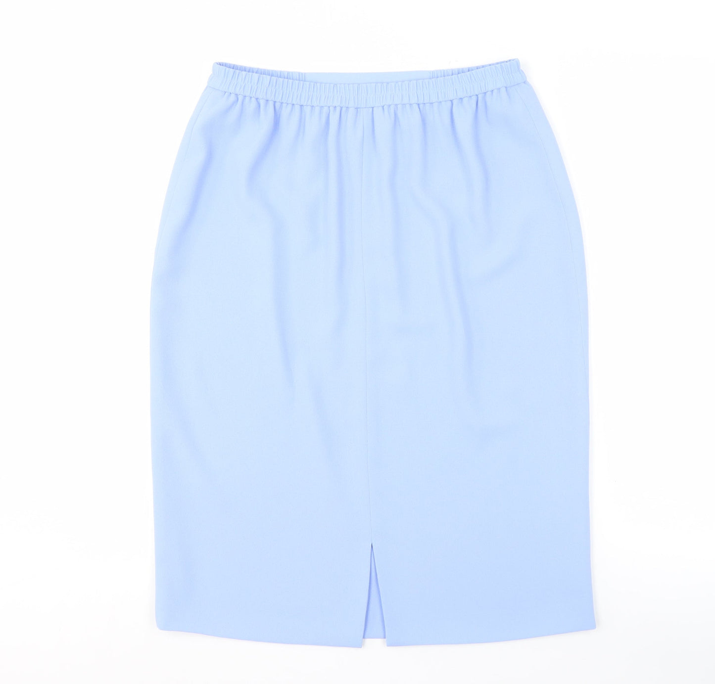Frank Usher Women's Blue Midi Pencil Skirt - Size 12