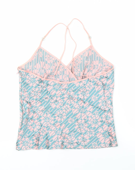 Ted Baker Women's Pink Blue Camisole, Size 2