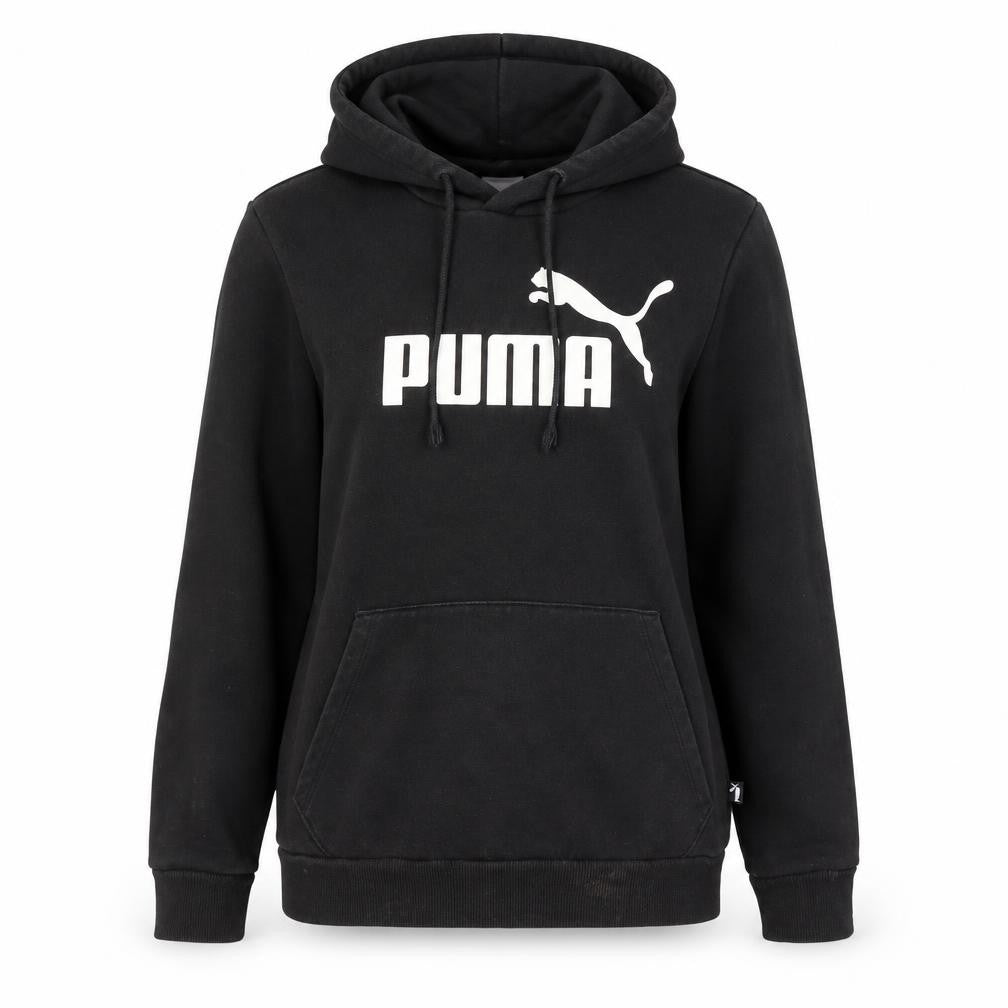 Unisex Adults UK XS Regular PUMA Black Pullover Hoodie