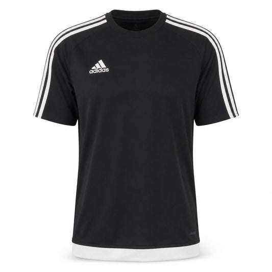Adidas Men's Black S Athletic Jersey - Solid Polyester