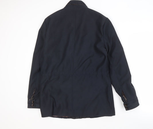 Ted Baker Men's Blue Military Jacket Size S
