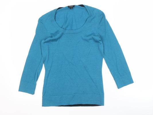Hobbs Women's Blue Pullover Jumper Size 10