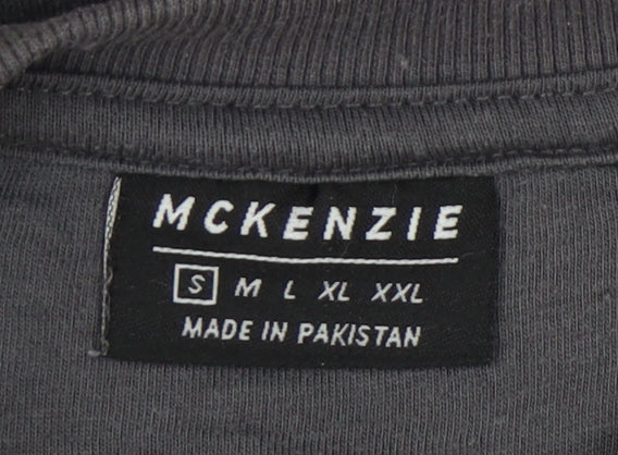 McKenzie Men's Grey Pullover Sweatshirt - Size S