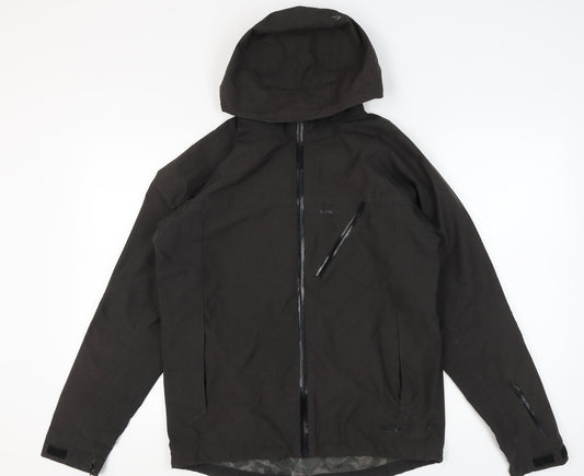 Animal Men's Black Medium Rain Coat Jacket