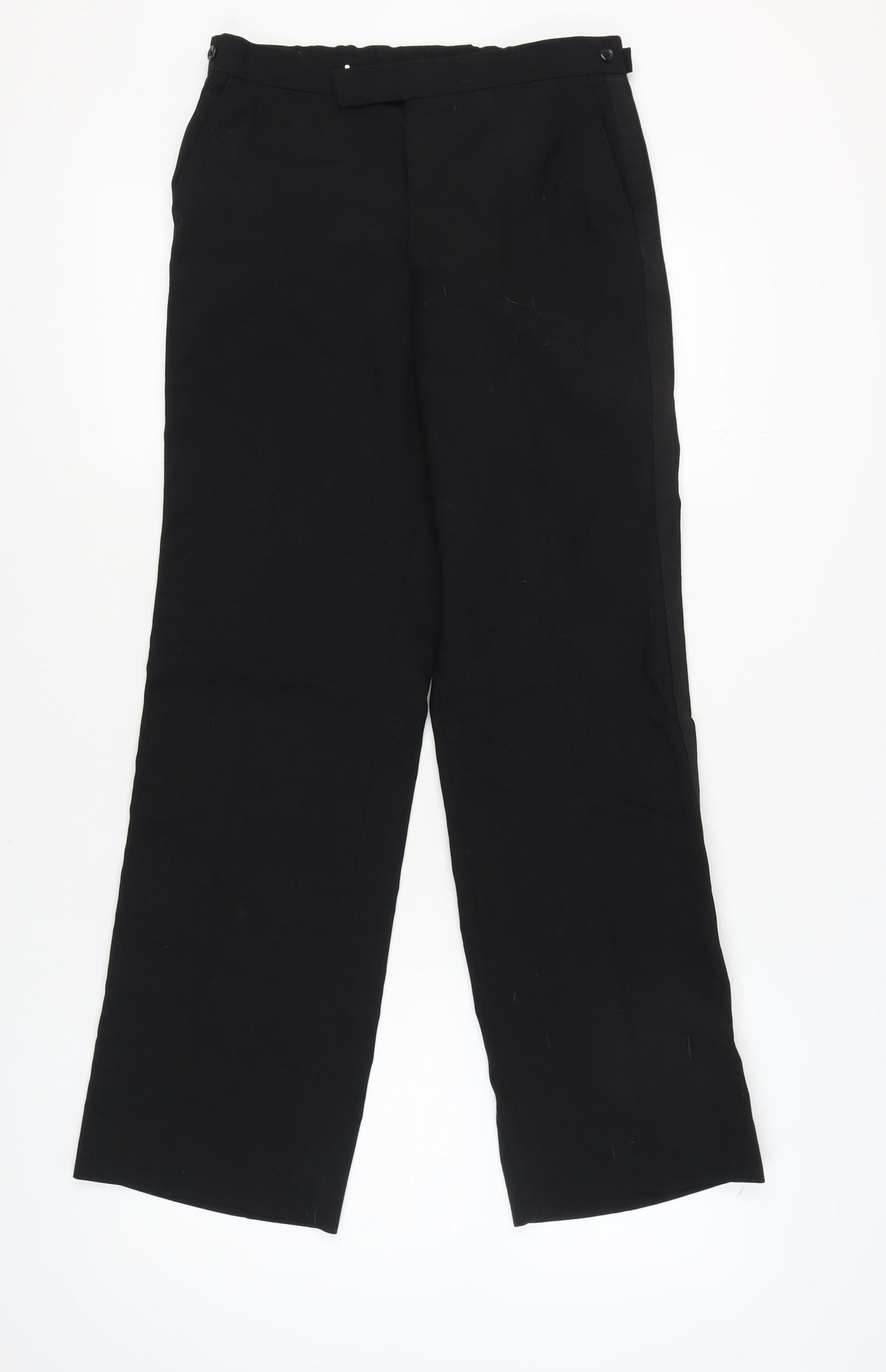 Austin Reed Men's Black Trousers, Size 38, Regular Fit