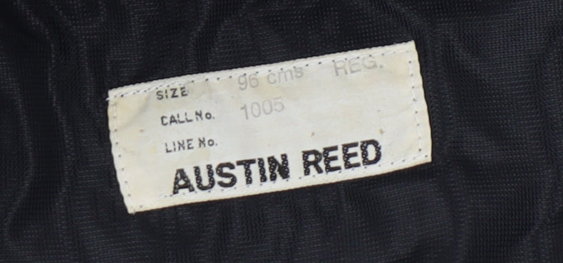 Austin Reed Men's Black Trousers, Size 38, Regular Fit