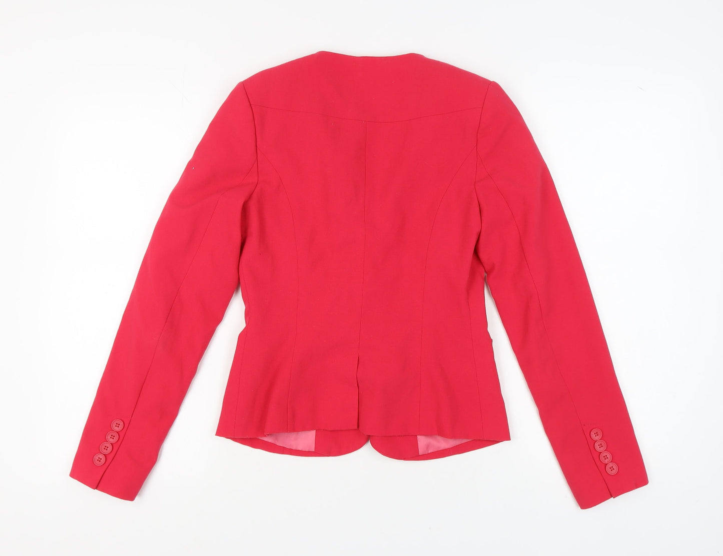 Orsay Women's Red Blazer Jacket Size 6, Single-Breasted