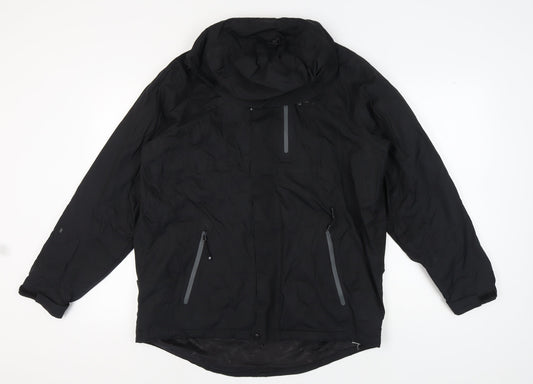Mountain Warehouse Men's Black 3-in-1 Waterproof Jacket M