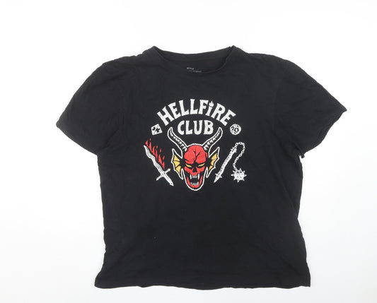 Netflix Stranger Things T-Shirt Black 2XL Unisex Adults