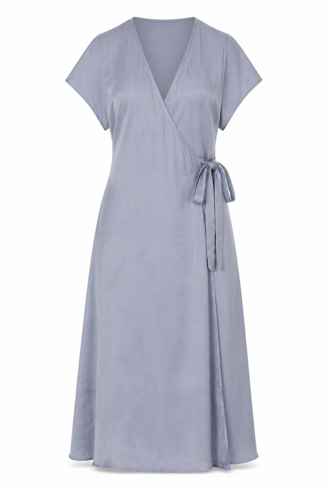 Days Like This Women's Grey Wrap Dress Size 6