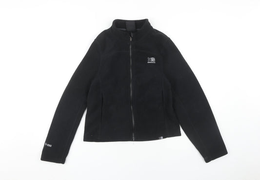 Karrimor Boys Black Basic Jacket, 13 Years, Full Zip