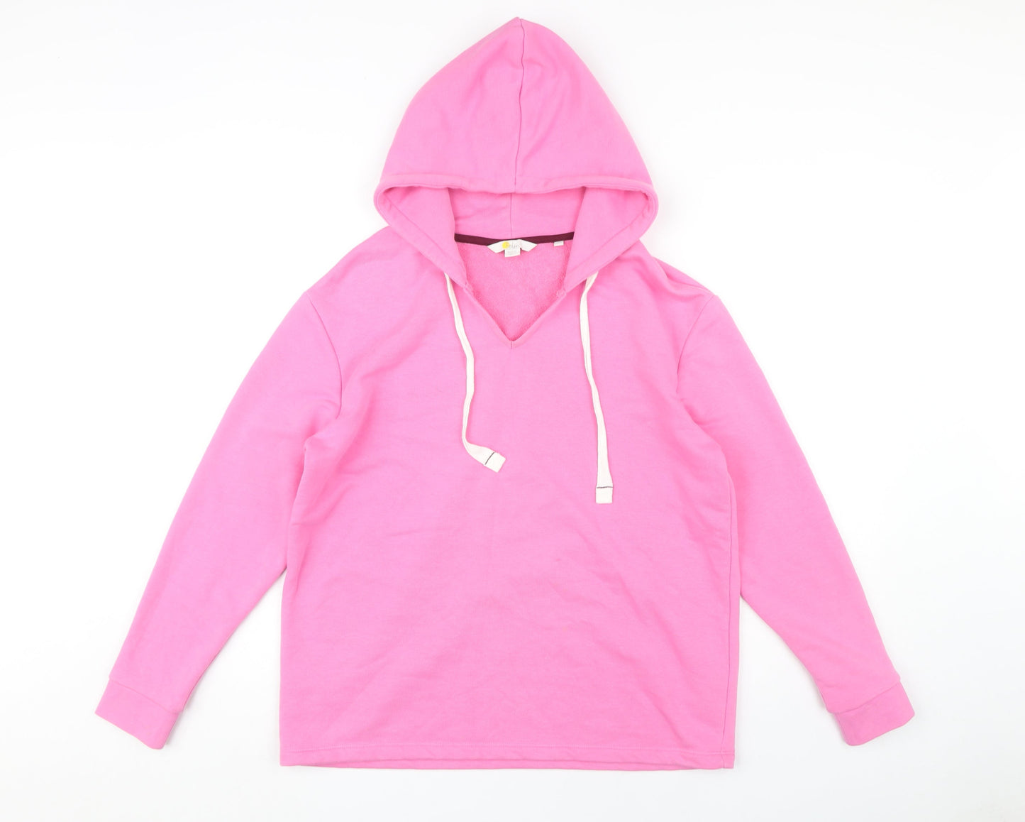 Boden Women's Pink Pullover Hoodie M Casual Long Sleeve
