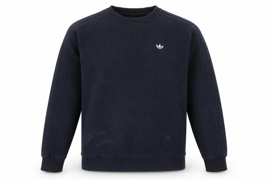 Mens UK M Regular adidas Blue Pullover Sweatshirt