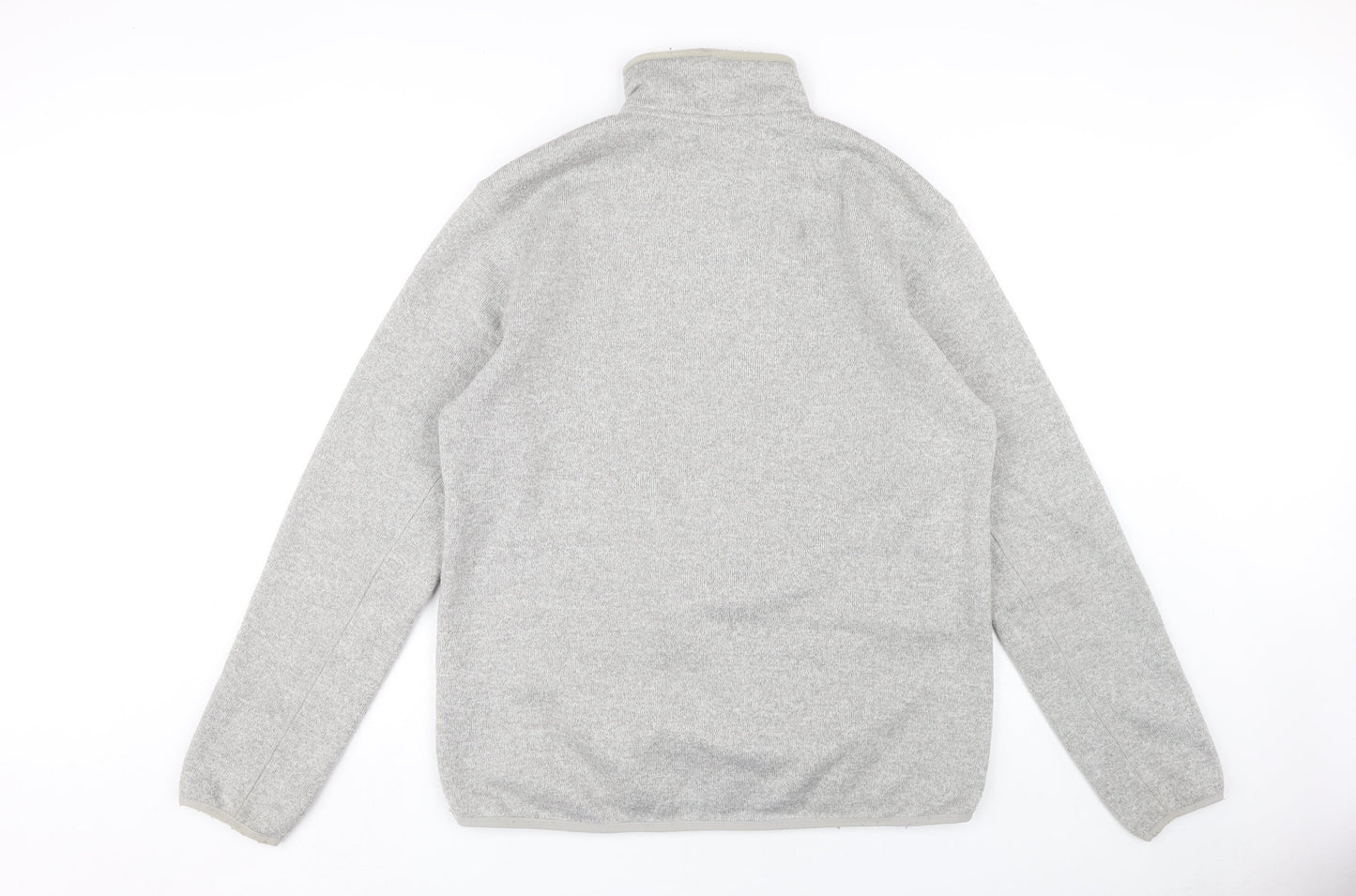 Karrimor Men's Grey Fleece 1/4 Zip Sweatshirt Size L