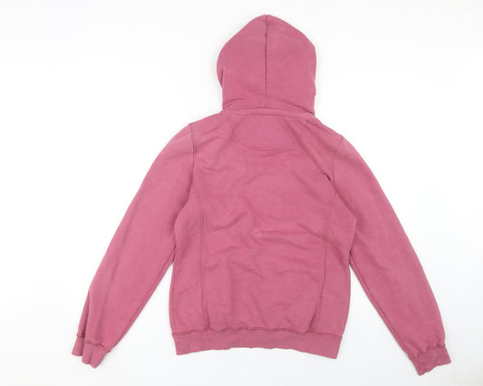 Fat Face Women's Pink Hoodie, Size 12, Regular Fit