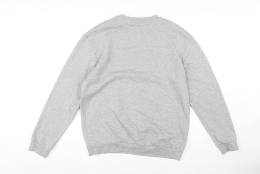 Skinnydip Women's Grey Pullover Sweatshirt L