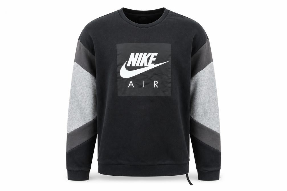 Mens UK S Regular Nike Black Pullover Sweatshirt