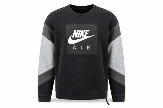 Mens UK S Regular Nike Black Pullover Sweatshirt