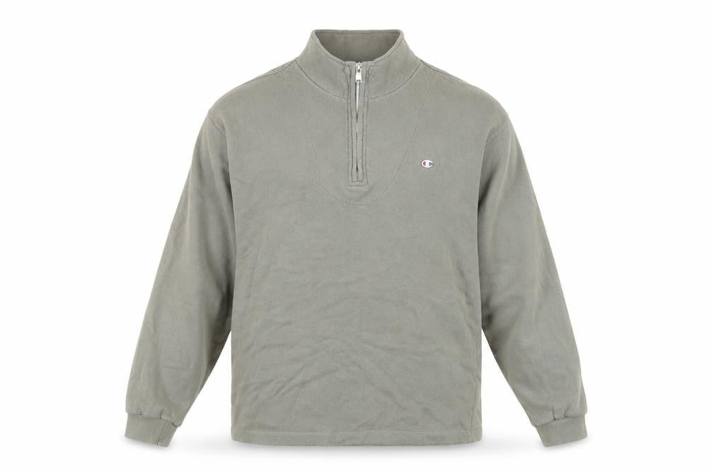 Mens UK M  Champion Green Full Zip Hoodie