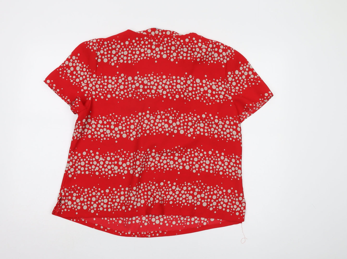 Bonmarché Women's Red Polka Dot Blouse, Size 18