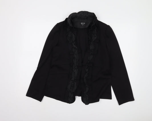 Marks and Spencer Women's Black Long Sleeve Jacket Size 12