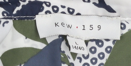 Kew 159 Women's Multicoloured Floral Blouse L