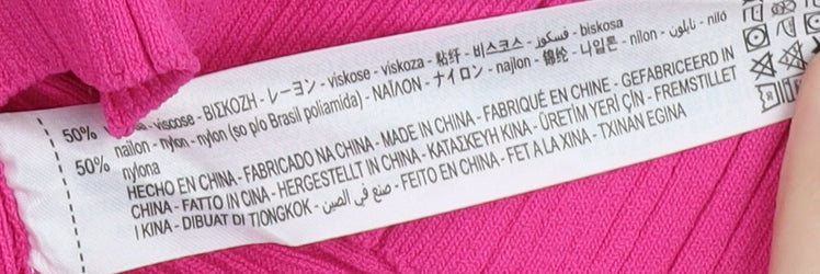 Zara Women's Pink Halter Dress, Size S, Sleeveless, New
