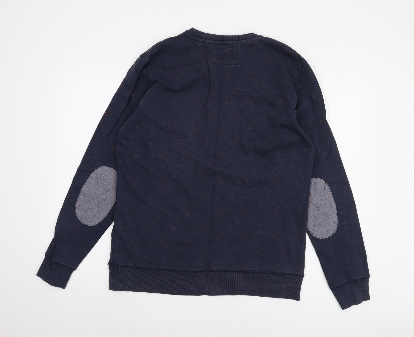 Next Men’s Blue Pullover Sweatshirt L Cotton