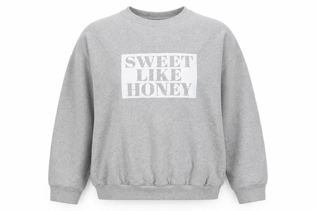 boohoo Women’s Grey Pullover Sweatshirt L