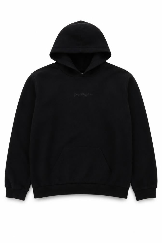 Just Womens Hype Black Pullover Hoodie - Size 16