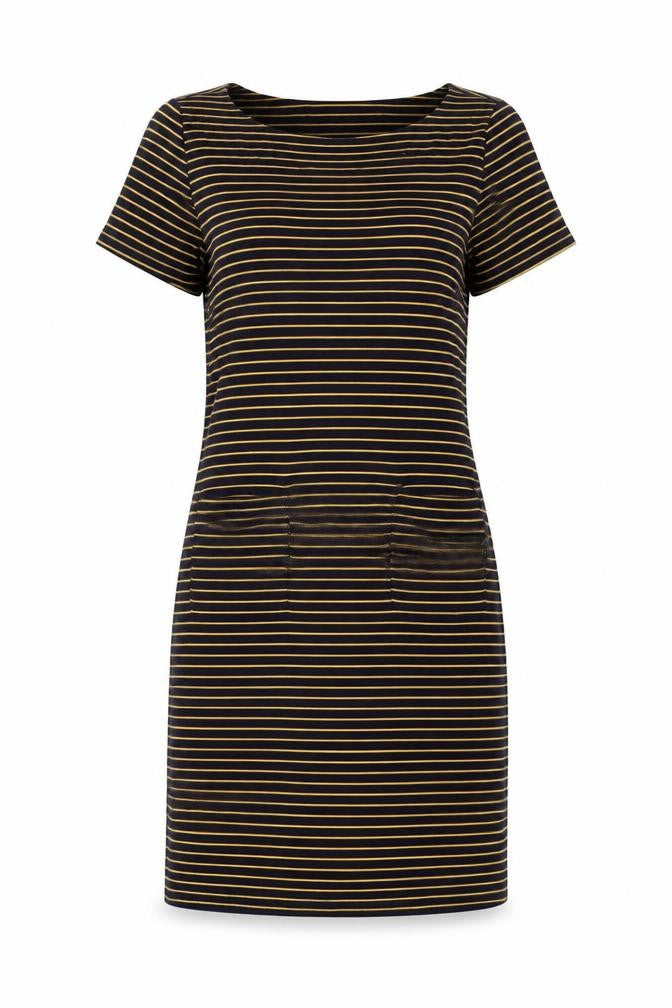 Marks and Spencer Women's Striped Sheath Dress Size 8